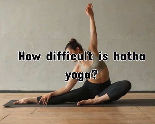 a woman doing a difficult pose of yoga