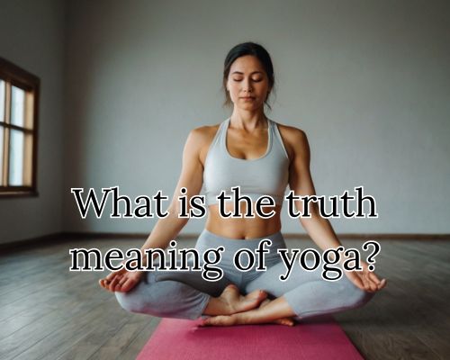 Focused yoga session in a bright studio.